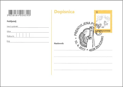 ODPRTJE PRENOVLJENIH PROSTOROV POŠTE 4228 ŽELEZNIKI